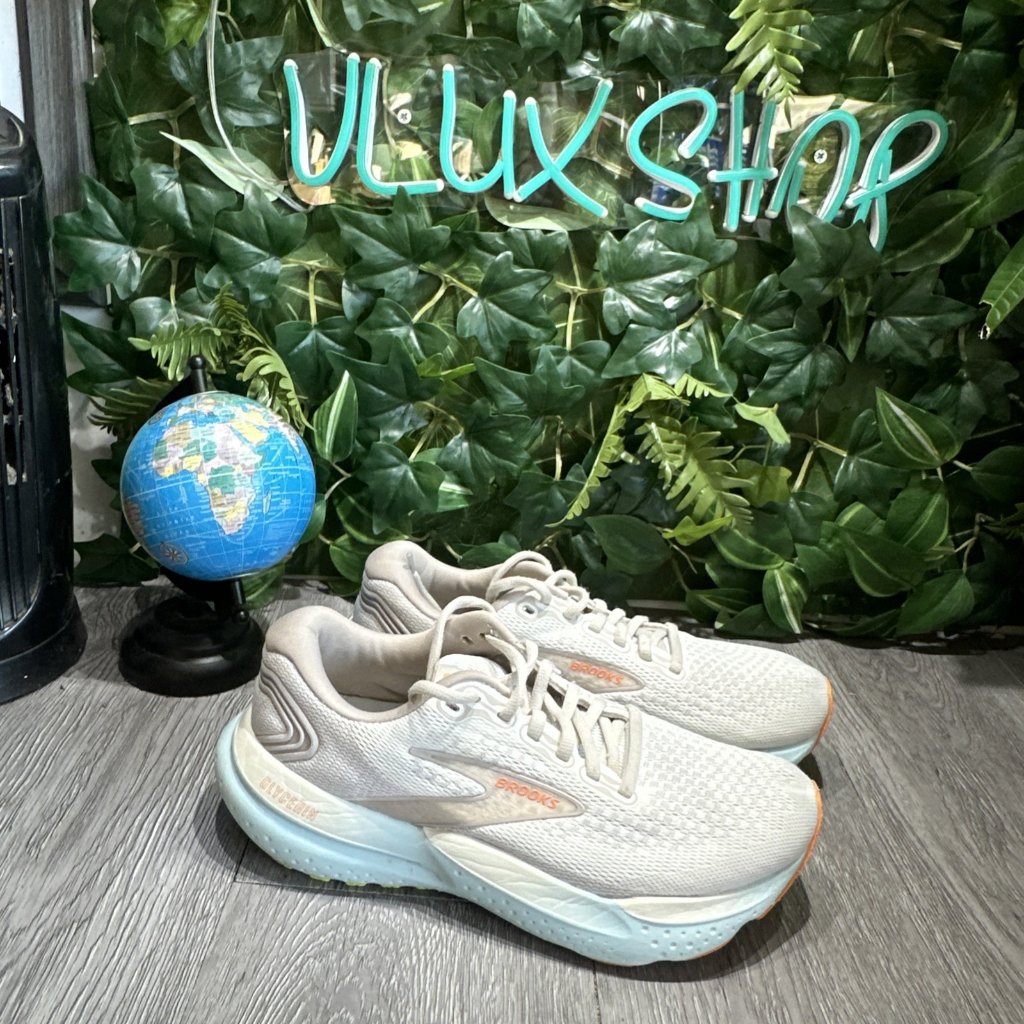 Mint 2023 Brooks Glycerin 21 Coconut/Aqua Shoes Sneakers 7 B Women 1204081d195